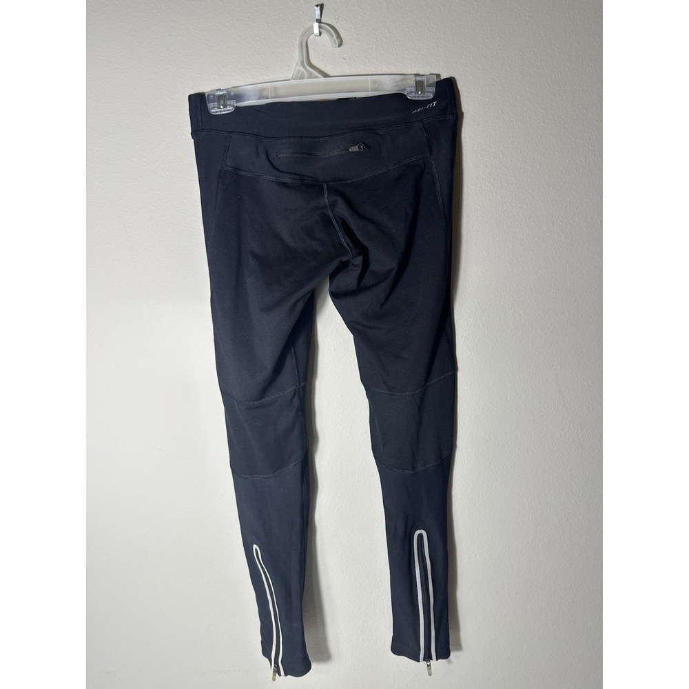 Nike Women's Dri Fit Capri 7/8 Length Leggings Running Workout Small - Picture 2 of 10